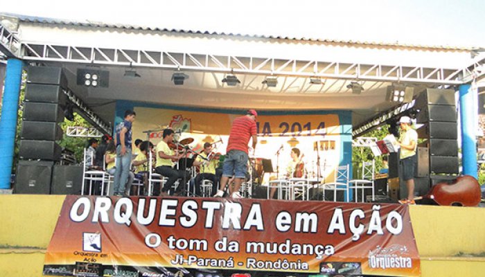 Passagem de som Camerata Rondon - Evento Teia 2014