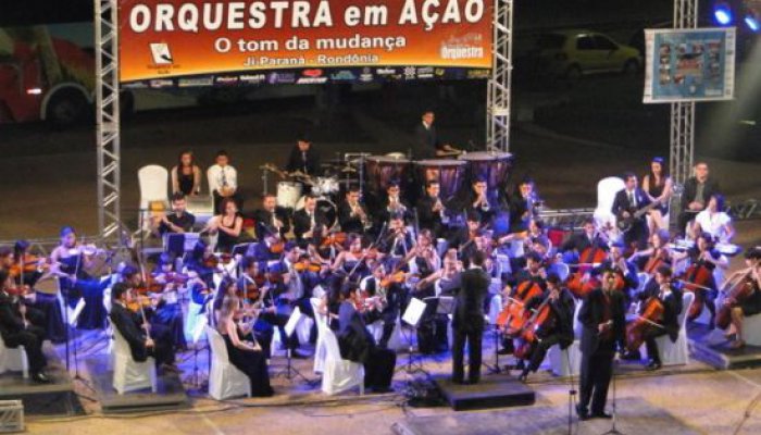 Orquestra em Ação se apresenta em Porto Velho