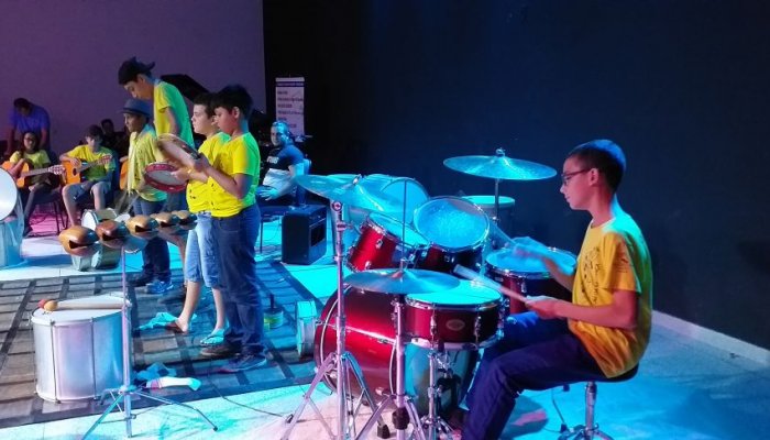 Recital de Percussão agita o público no Auditório Leila Barreiros em Ji-Paraná 