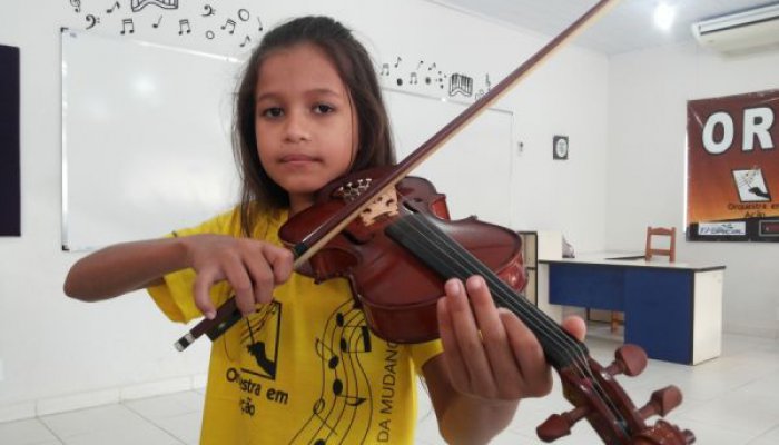 Orquestra em Ação forma nova geração de músicos em Ji-Paraná