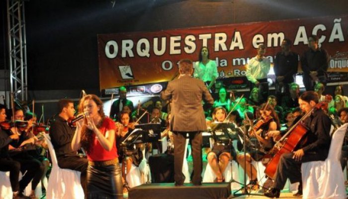 Orquestra em Ação se apresenta neste sábado na Noite da Família com participação especial da cantora católica Fernanda Silva